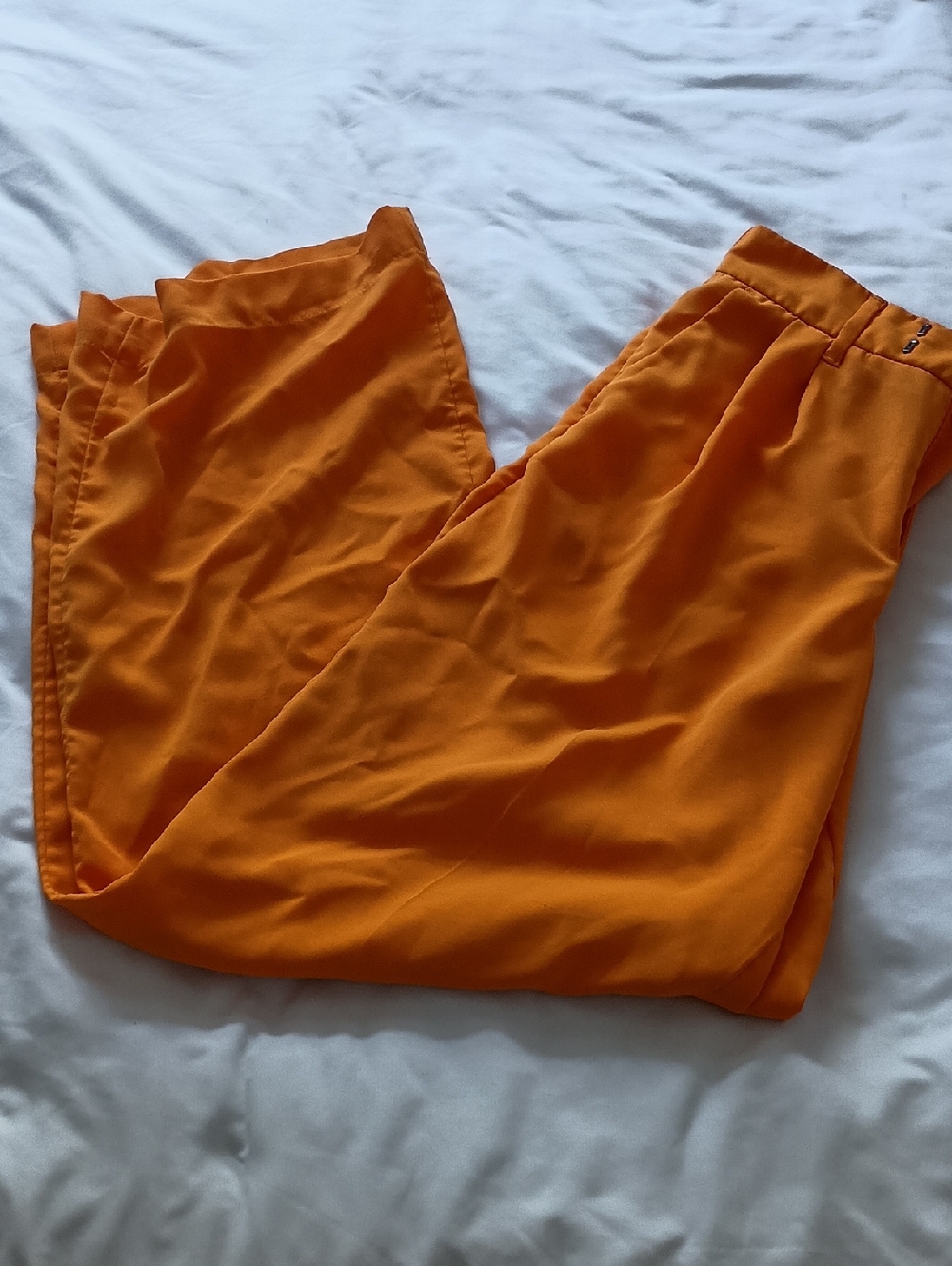a new day Orange Elastic Waist Chinos